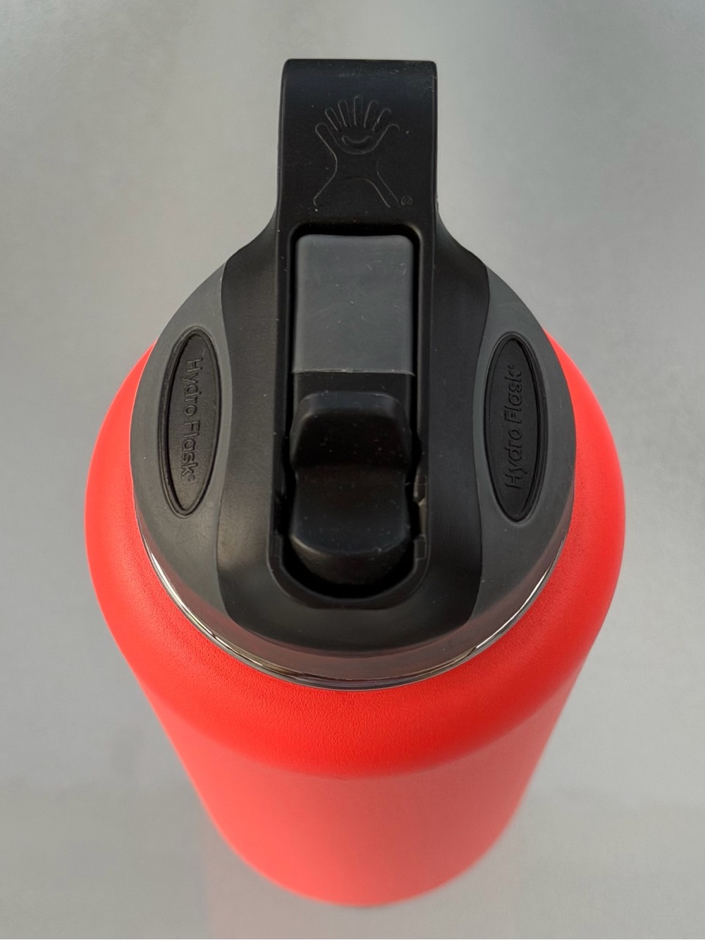 Bright Orange Hydro Flask Wide Mouth Stainless Steel Water Bottle, 40 Oz./1.18 L - Picture 6 of 10